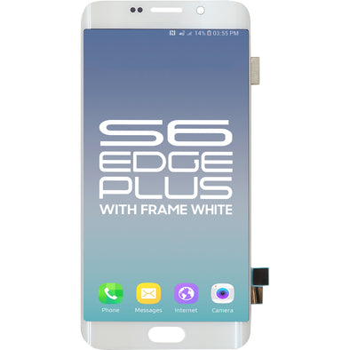 Samsung S6 Edge Plus LCD with Touch White