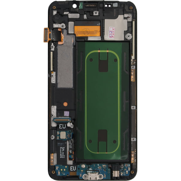 Samsung S6 Edge Plus LCD With Touch + Frame Blue INTERNATIONAL ONLY