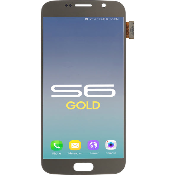 Samsung S6 LCD With Touch Gold SBI
