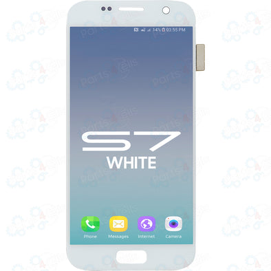 Samsung S7 LCD With Touch White SBI