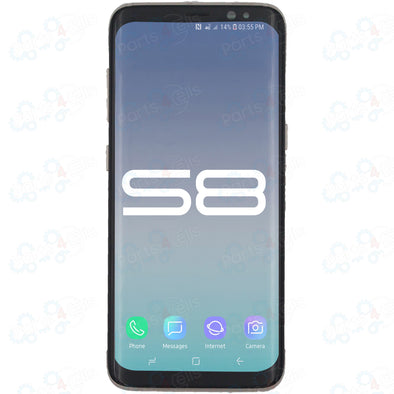 Samsung S8 LCD With Touch + Frame Gold SBI