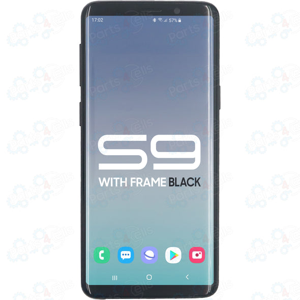 Samsung S9 LCD With Touch + Frame Black