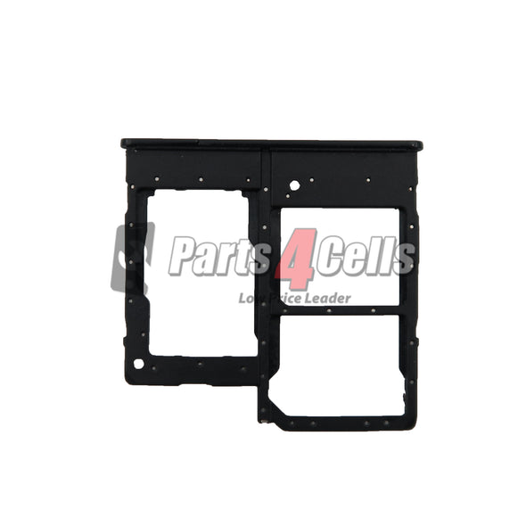 Samsung A20 Dual Sim Tray Black - Sim Card Tray Replacement
