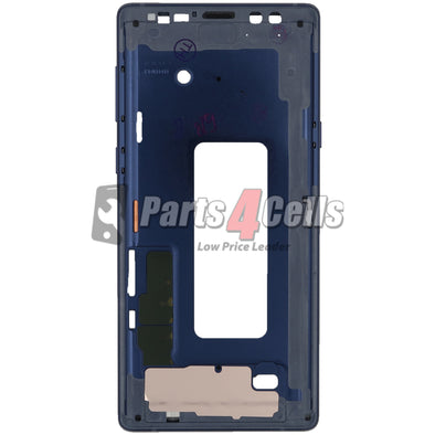Samsung Note 9 Middle Frame Coral Blue - Note 9 Frame Parts
