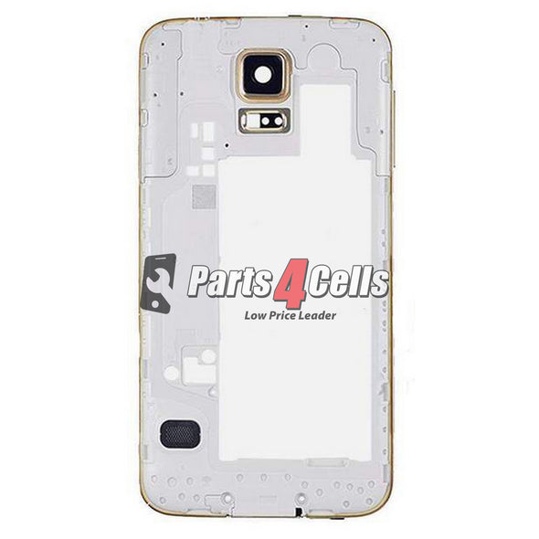 Samsung S5 Back Frame Gold-Parts4Cells