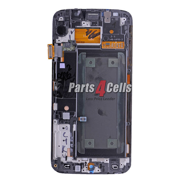 Samsung S6 Edge LCD With Touch + Frame White-Parts4sells