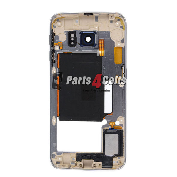 Samsung S6 Middle Mobile Frame Gold-Parts4Cells