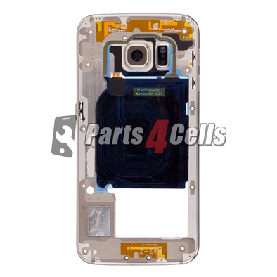 Samsung S6 Edge Plus Middle Frame Gold-Parts4cells