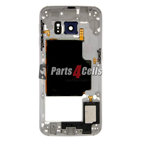 Samsung S6 Middle Frame Blue-Parts4sells