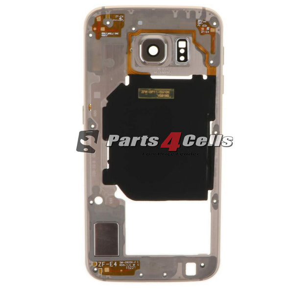 Samsung S6 Middle Frame Gold-Parts4Cells
