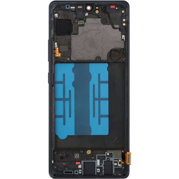 Samung A71 5G A716 2020 LCD With Touch + Frame Prism Cube Blue OLED