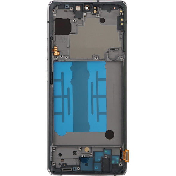 Samung A71 5G A716 2020 LCD With Touch + Frame Prism Cube Silver OLED