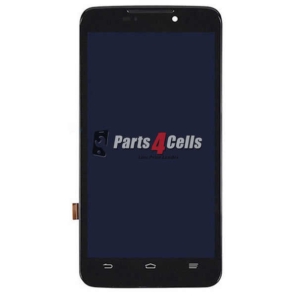 ZTE N9520 Boost Max LCD With Touch + Frame Black-Parts4Cells