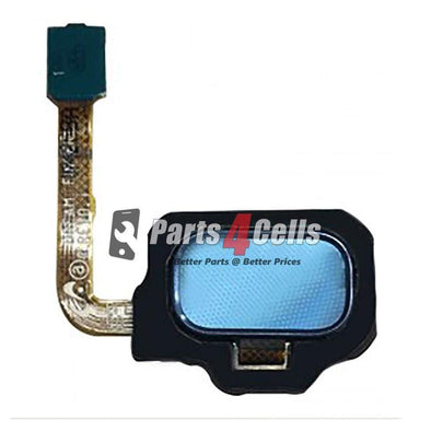 Samsung S8 Home Button Flex Cable Coral blue - Flex Cable 