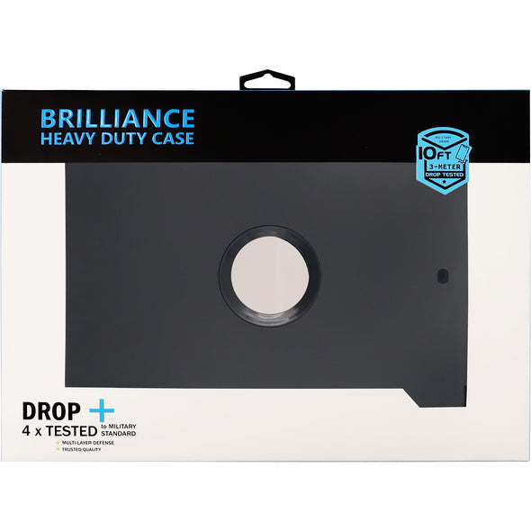 Brilliance HEAVY DUTY iPad 7 10.2" Pro Series Case Black