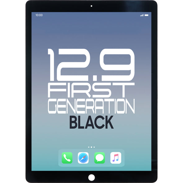 iPad Pro 12.9" 1st Gen LCD with Touch + Daughter Board Pre Installed Black