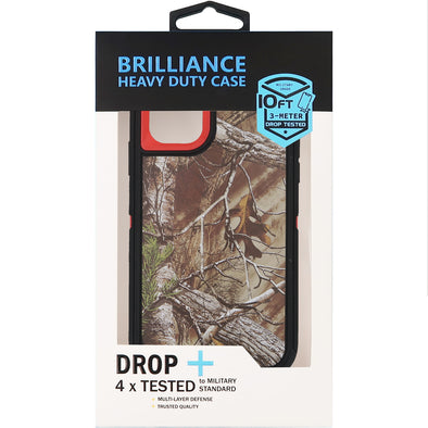 Brilliance HEAVY DUTY iPhone 11 Camo Series Case Coral