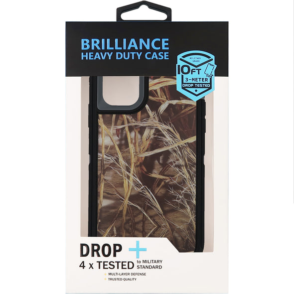 Brilliance HEAVY DUTY iPhone 11 Camo Series Case Grey