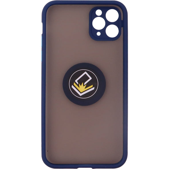 Brilliance LUX iPhone 11 PRO MAX Eagle Eye Skin Feeling Case Navy Blue