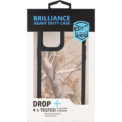 Brilliance HEAVY DUTY iPhone 11 Pro Camo Series Case Black