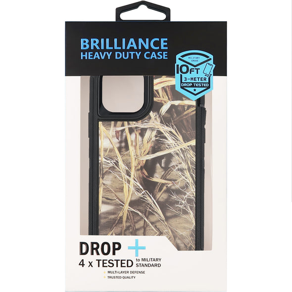 Brilliance HEAVY DUTY iPhone 11 Pro Camo Series Case Black