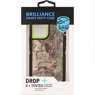 Brilliance HEAVY DUTY iPhone 11 Pro Camo Series Case Green