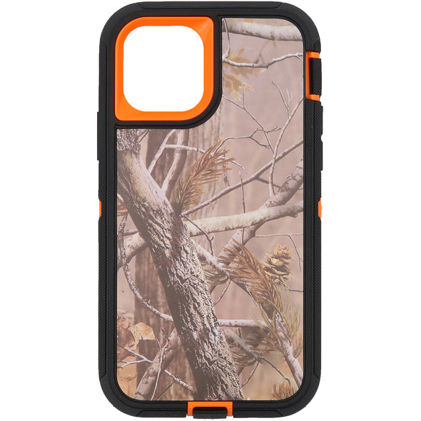 Brilliance HEAVY DUTY iPhone 11 Pro Camo Series Case Orange