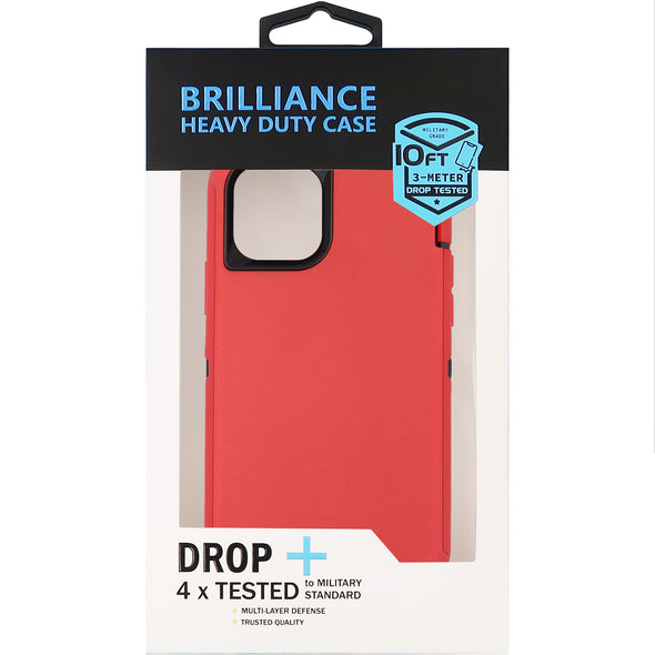 Brilliance HEAVY DUTY iPhone 11 Pro Pro Series Case Red