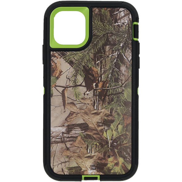 Brilliance HEAVY DUTY iPhone 11 Pro Max Camo Series Case Green