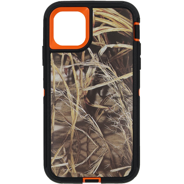Brilliance HEAVY DUTY iPhone 11 Pro Max Camo Series Case Orange