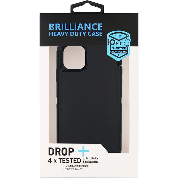 Brilliance HEAVY DUTY iPhone 11 Pro Max Pro Series Case Black