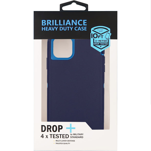 Brilliance HEAVY DUTY iPhone 11 Pro Max Pro Series Case Blue