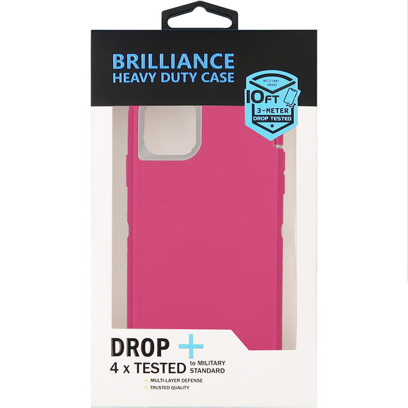 Brilliance HEAVY DUTY iPhone 11 Pro Max Pro Series Case Pink