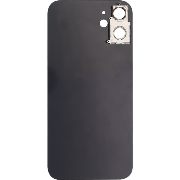 iPhone 12 Mini Back Glass Door w/ Camera Lens Black (No Logo)