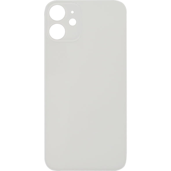 iPhone 12 Mini Back Glass Without Lens White