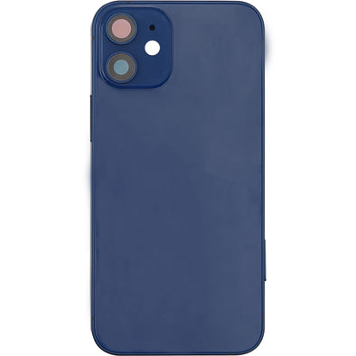iPhone 12 Mini Back Housing w/ Small Parts Blue (No Logo)