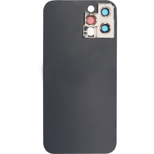 iPhone 12 Pro Back Glass Door w/ Camera Lens Graphite ( No Logo)