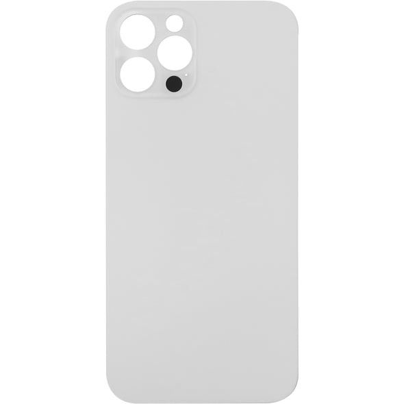 iPhone 12 Pro Back Glass Without Lens White