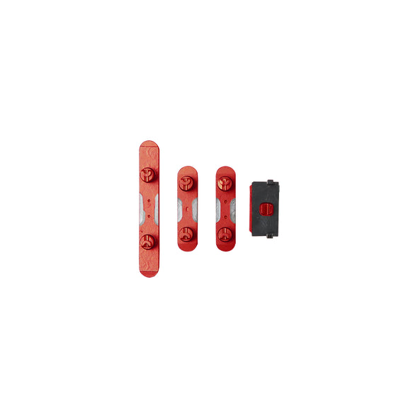 iPhone 12 Sim Tray, Volume, Mute, Power Button Red