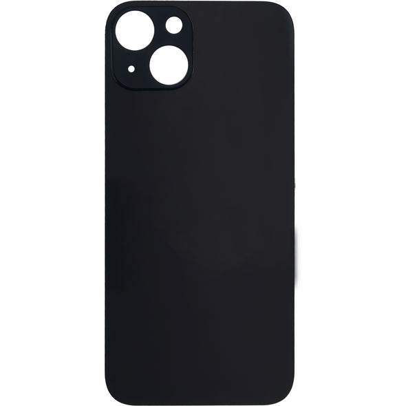 iPhone 13 Back Glass Door w/ Camera Lens Black (No Logo)