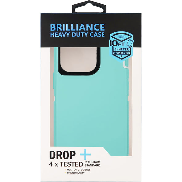Brilliance HEAVY DUTY iPhone 13 Pro (Pro Series) Case Teal