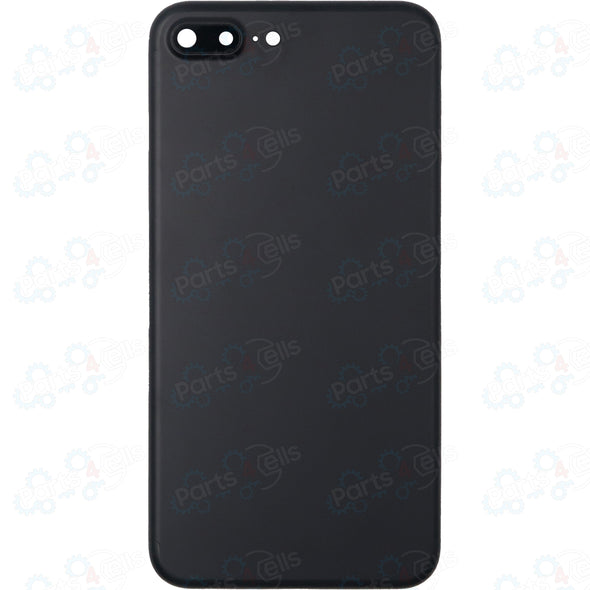iPhone 7 Plus Back Housing w/ Sim Tray + Camera Lens Black