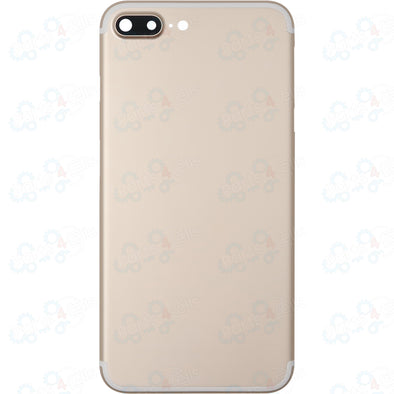 iPhone 7 Plus Back Housing w/ Sim Tray + Camera Lens Gold ( No Logo)