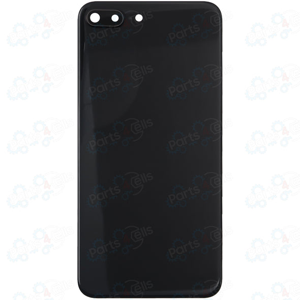 iPhone 8 Plus Back Glass w/ Camera Lens Black (No Logo)