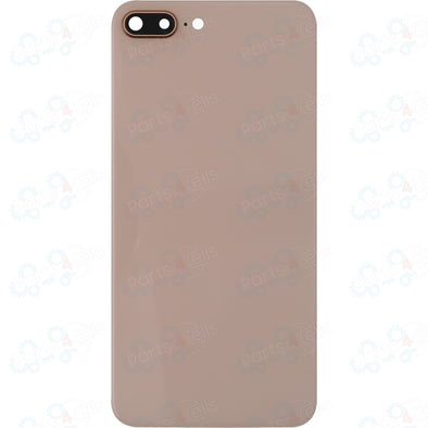 iPhone 8 Plus Back Glass w/ Camera Lens Gold (No logo)