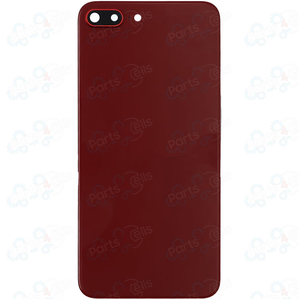 iPhone 8 Plus Back Glass w/ Camera Lens Red (No Logo)