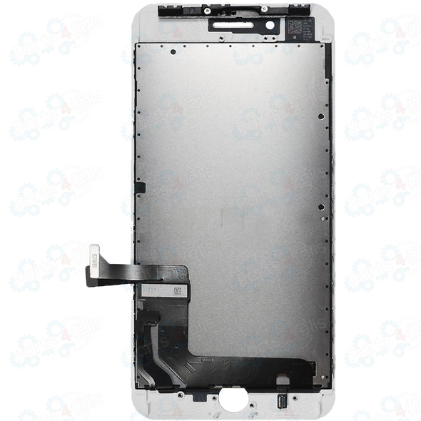 Brilliance iPhone 8 Plus LCD with Touch And Back Plate White