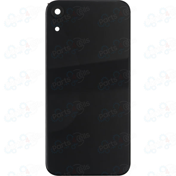 iPhone XR Back Glass with Camera Lens Black (No Logo)
