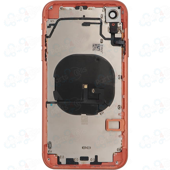 iPhone XR Back Housing w/ Small Parts Coral (No Logo)