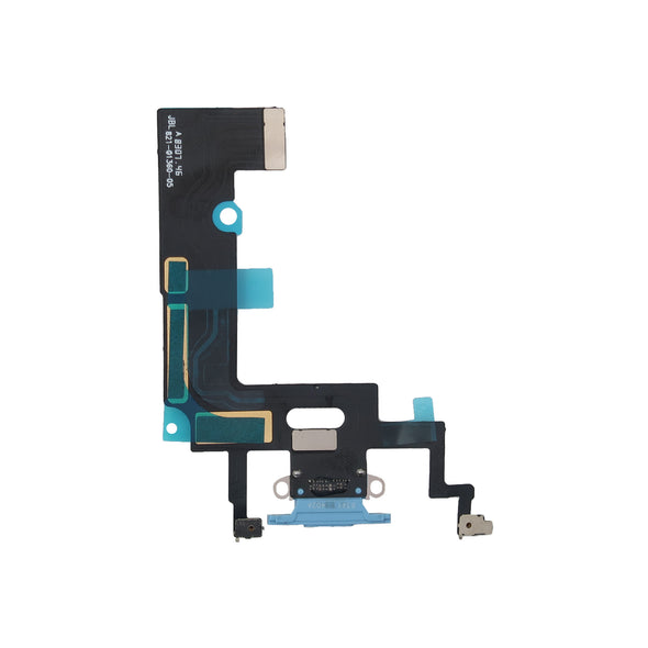 iPhone XR Charging Port Flex Blue
